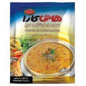 هاتی کارا سوپ ورمیشل و مرغ 70گرم