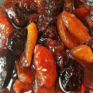 دسر مخلوط میوه ای فله