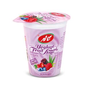 کاله ماست میوه ای آلوئه ورا و میوه های جنگلی 450 گرم