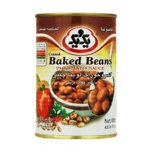 یک و یک کنسرو لوبیا چیتی با سس 430 گرم