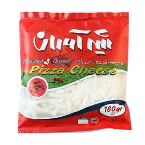 شیرآوران پنیر رنده پیتزای پروسس 180 گرم