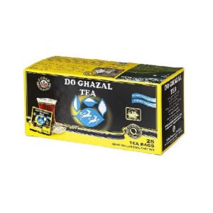 دوغزال چای سیاه عطری آلمینیومی 25ع