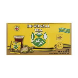 چای سیاه هل المینیومی 25 عدد دو غزال