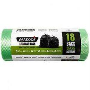 کیسه زباله سبز 18 برگ 75×55 دارکوب