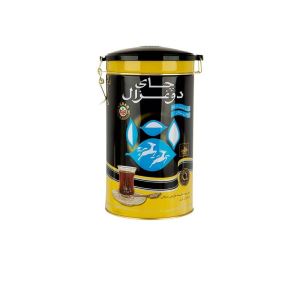 چای شکسته عطری قوطی فلزی 400 گرم دو غزال