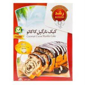 رشد پودر کیک نارگیل کاکائو