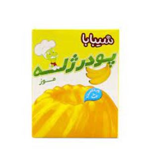پودر ژله موز 100 گرم شیبا