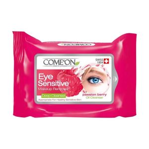 کامان دستمال مرطوب تخصصی دور چشم