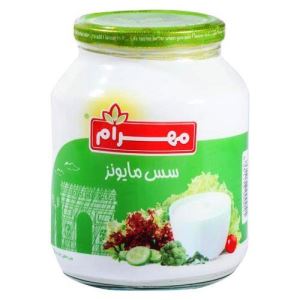 سس مایونز 970 گرم شیشه مهرام