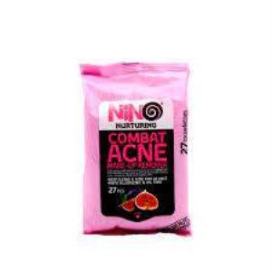 نینو دستمال آرایش پاک کن ضد آکنه