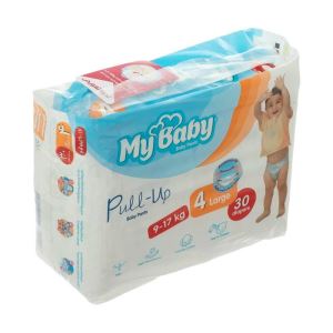 مای بیبی پول آپ سایز 4 (شورتی اقتصادی) 30ع