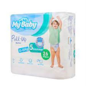 مای بیبی پول آپ سایز 5 (شورتی اقتصادی) 28 عددی