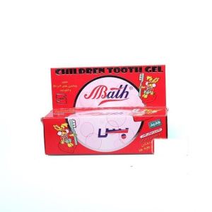 خمیردندان ژله ای بچه با طعم توت فرنگی 80 گرم بس