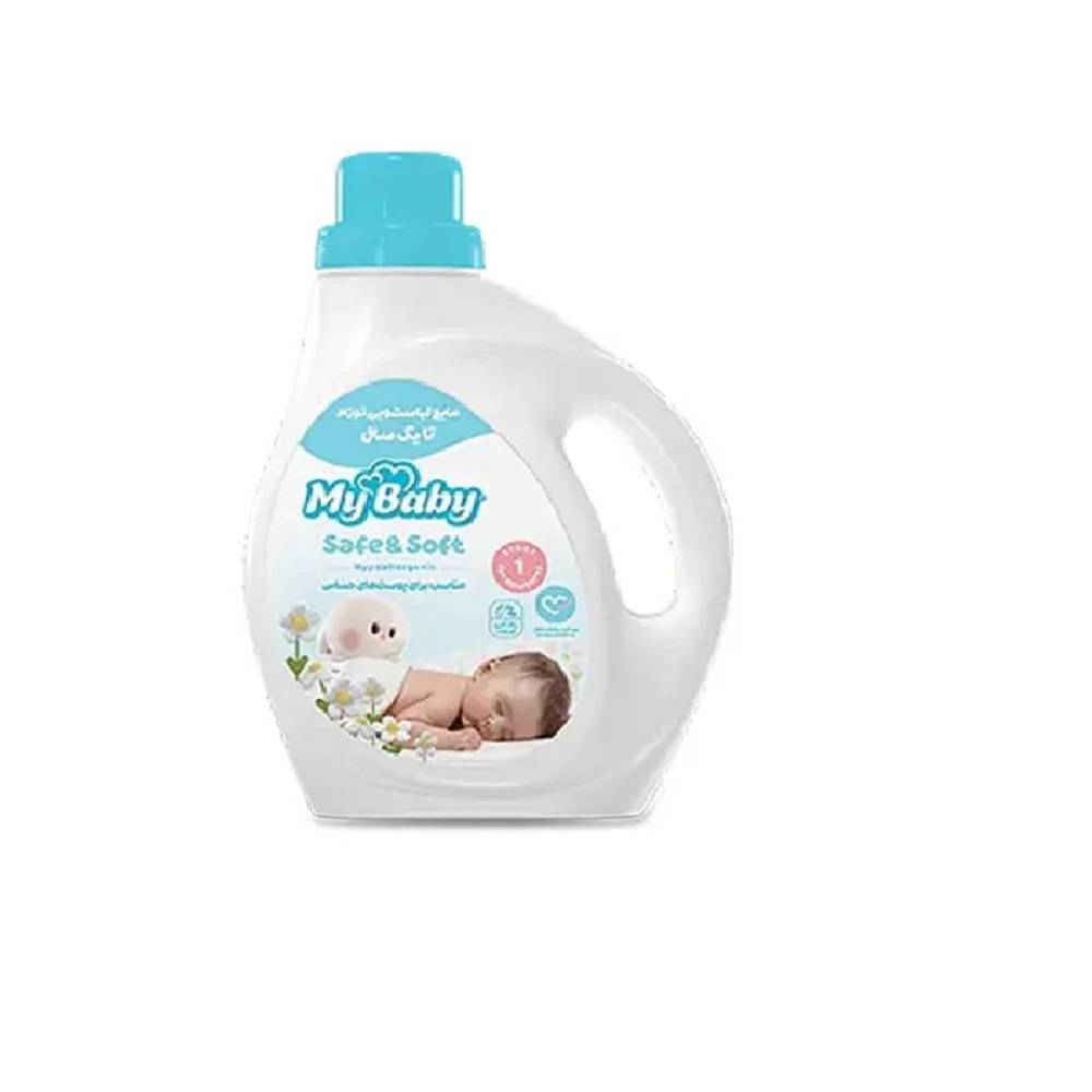 مای بیبی مایع لباسشویی نوزاد1کیلو