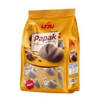 نادی بیسکوئیت پاپک با مغز کاکائو 350گرم