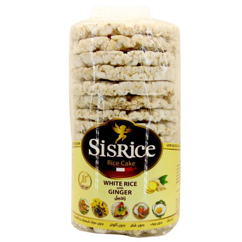 سیس رایس طعم زنجبیل 120گرم