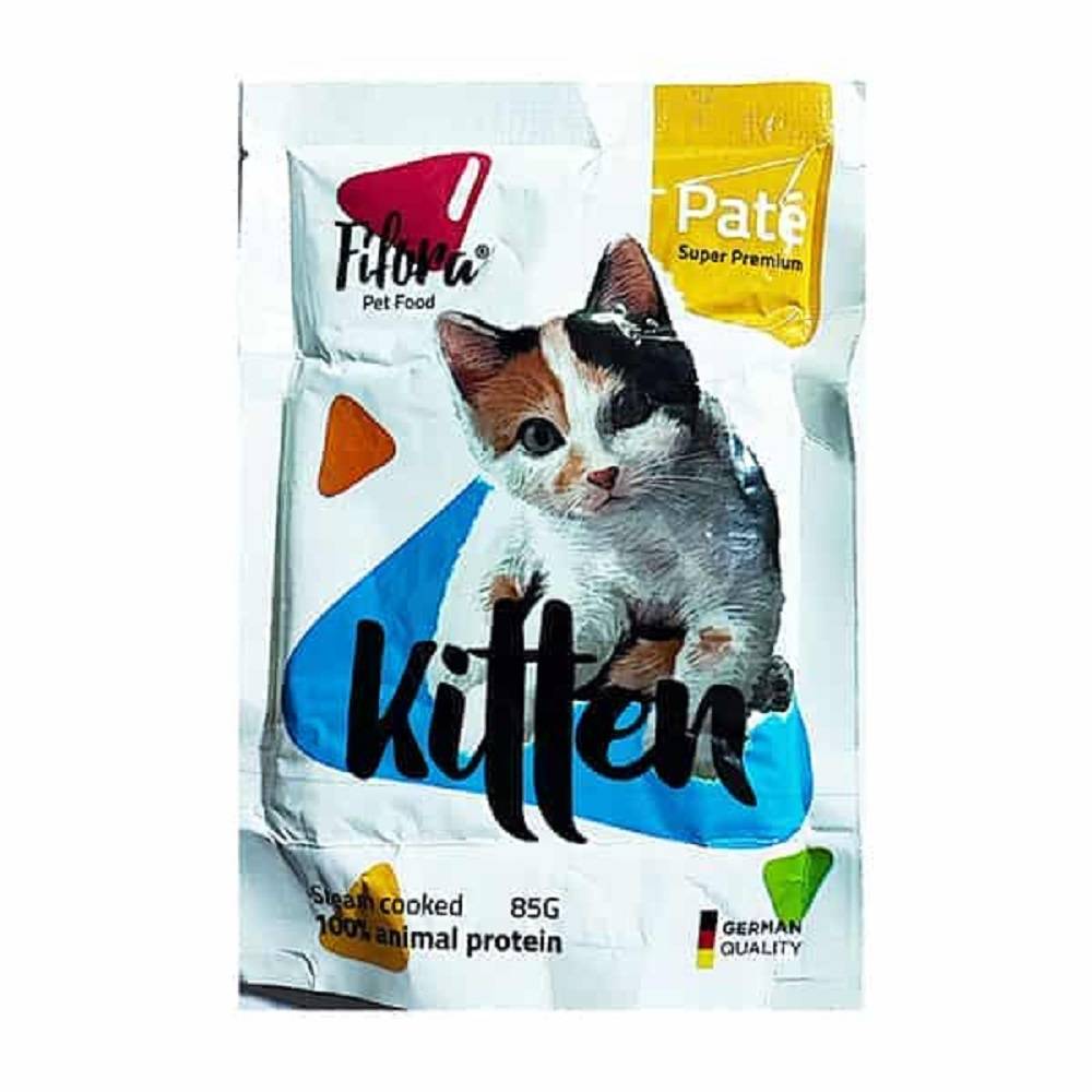 فیفورا پوچ مخصوص بچه گربه ترکیبی 85 گرم