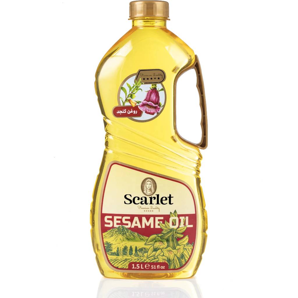 اسکارلت روغن کنجد پالایش شده 1.5لیتر