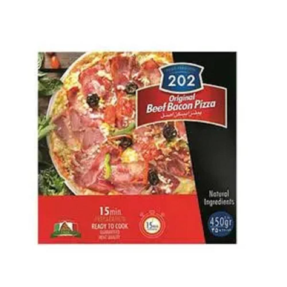 202 پیتزا بیکن