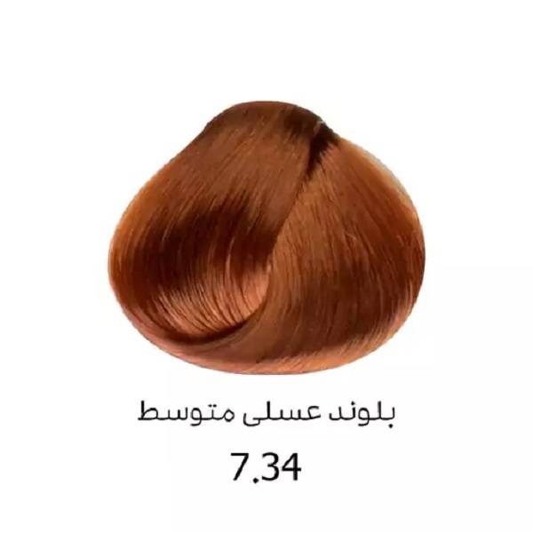 رنگ مو بلوند عسلی متوسط  7/34 دنی وان