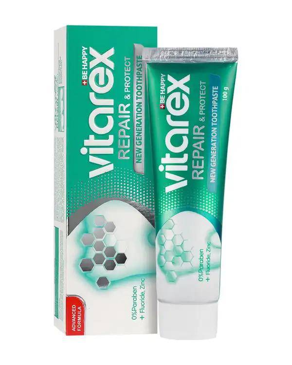 ویتارکس خمیر دندان حاوی هیدراکسی آپانیت و عصاره آلوئه ورا 100گرم