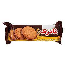 بیسکوئیت کرمدار کاکائویی نادری 105 گرم