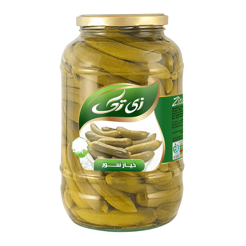 زی تک خیار شور ممتاز 1500گرم