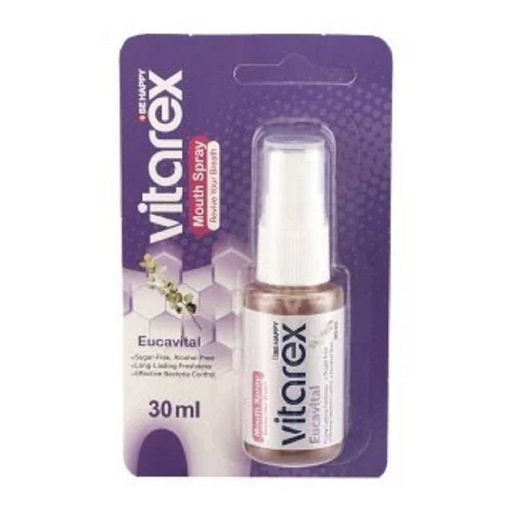 ویتارکس اسپری دهانشویه خوشبوکننده دهان 30میل (اکالیپتوس)
