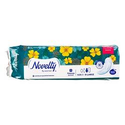 نوار بهداشتی مشبک بسیار ضخیم خیلی بزرگ شب 8 عددی ناولتی