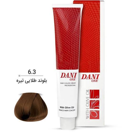 رنگ مو بلوند طلایی تیره 6/3 دنی وان